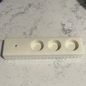 Nora Fleming Retired Pearl Dot Tealight Holder